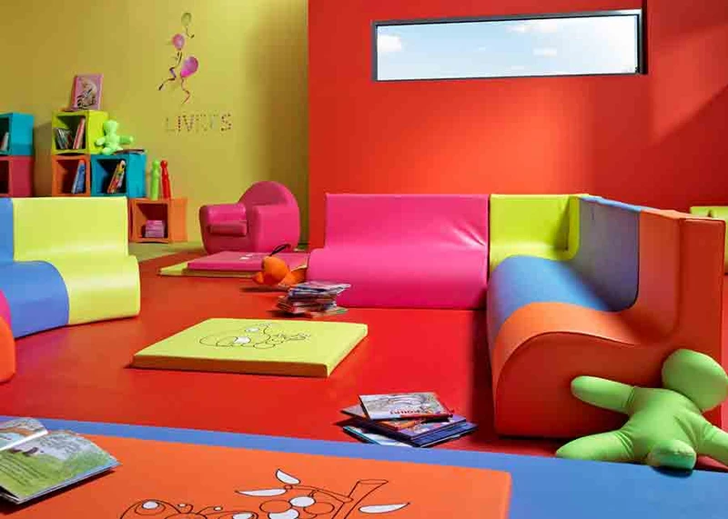 Mobilier pour crèches, nurseries, UAPE